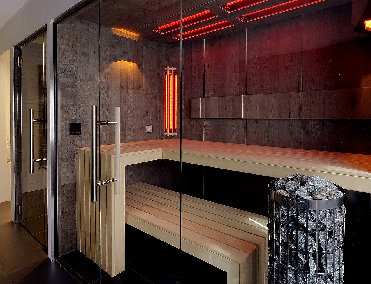 combiné sauna / cabine infrarouge 
