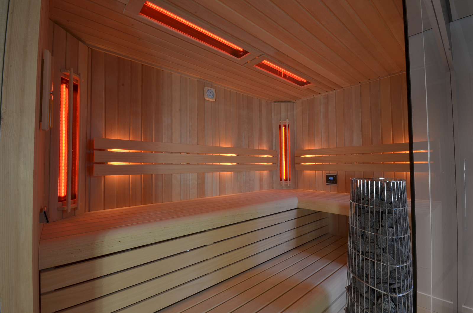 combiné sauna / cabine infrarouge 