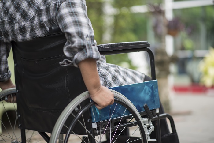 Cabine infrarouge handicap fauteuil roulant